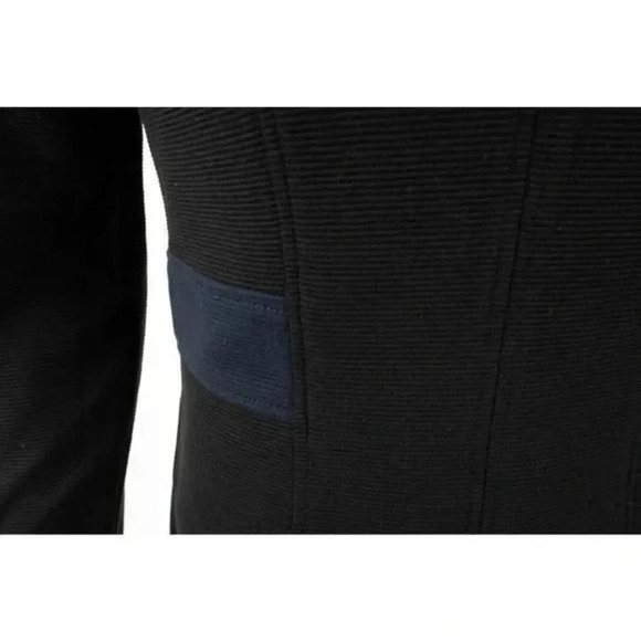 NWT Boden Laura Ottoman Sheath Dress Black/Blue Size 6P - Picture 6 of 12